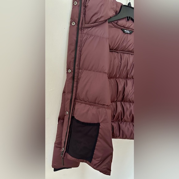 NWTs Outdoor Research Women's Coldfront Down Jacket. Elk. - Picture 7 of 16
